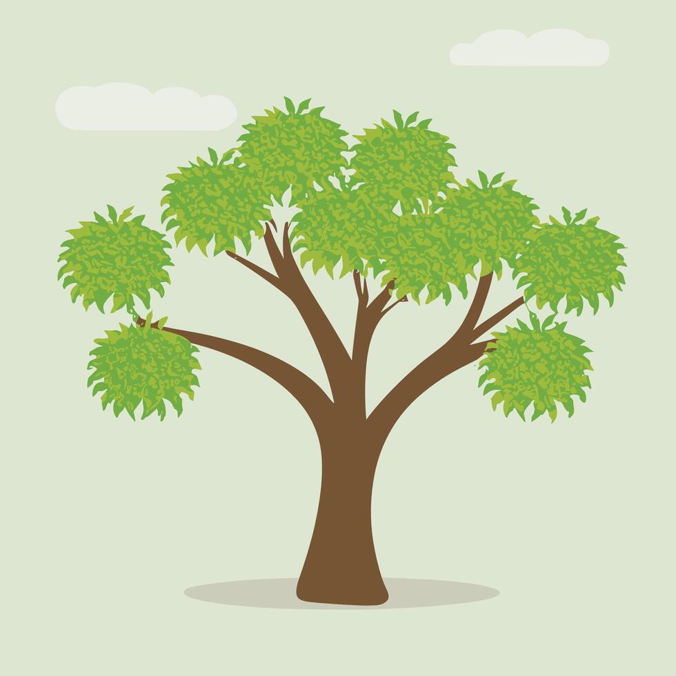 illustration of a tree vector