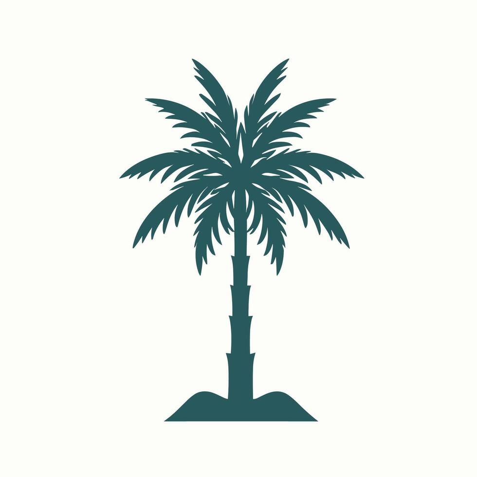 palm tree illustration vector