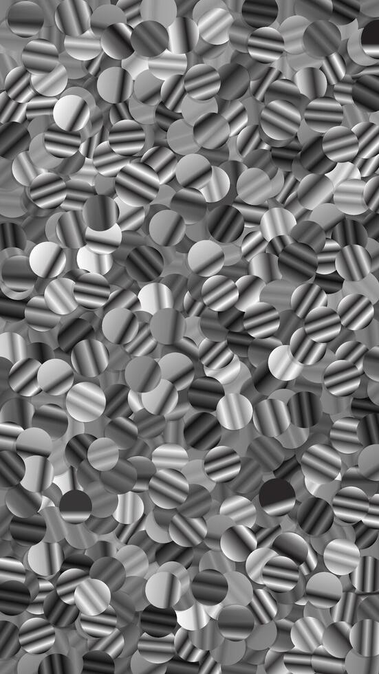 Sparkling Silver Sequins, Festive Party Background Closeup, Vertical Format vector