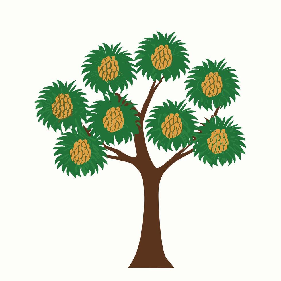 ilustración de un árbol vector