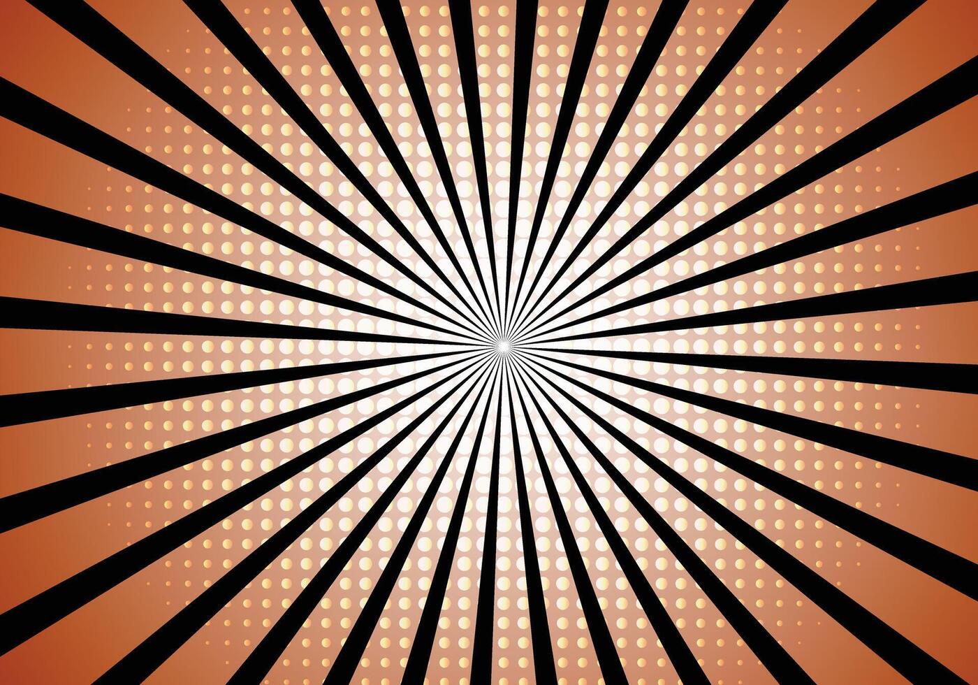 rayos de sol marrón color con negro color antecedentes para antecedentes diseño. vector