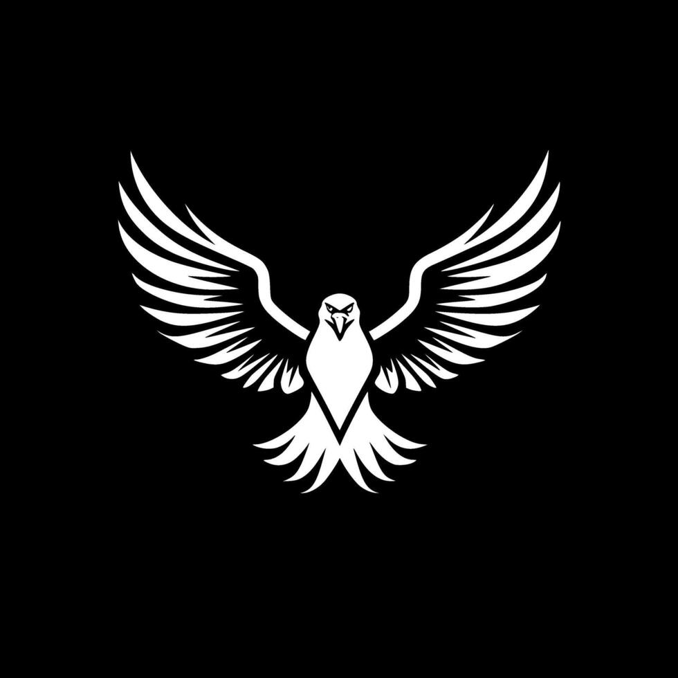 Eagle - Minimalist and Flat Logo - illustration vector