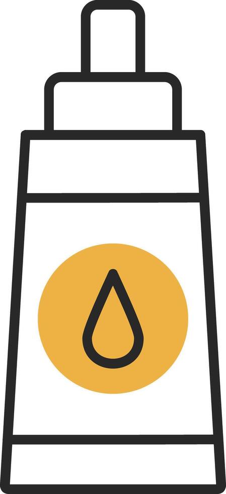 Lubricant Skined Filled Icon vector