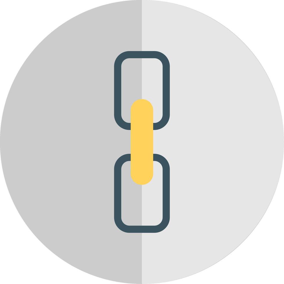 Chain Flat Scale Icon vector