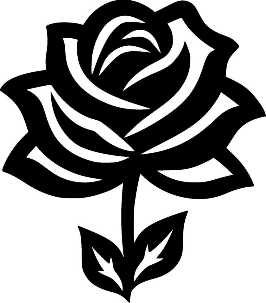 Rosa - alto calidad logo - ilustración ideal para camiseta gráfico vector