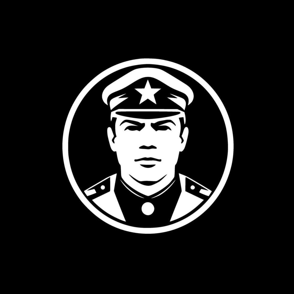 militar - alto calidad logo - ilustración ideal para camiseta gráfico vector