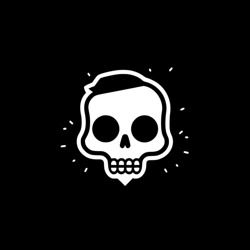 Skeleton - High Quality Logo - illustration ideal for T-shirt graphic vector