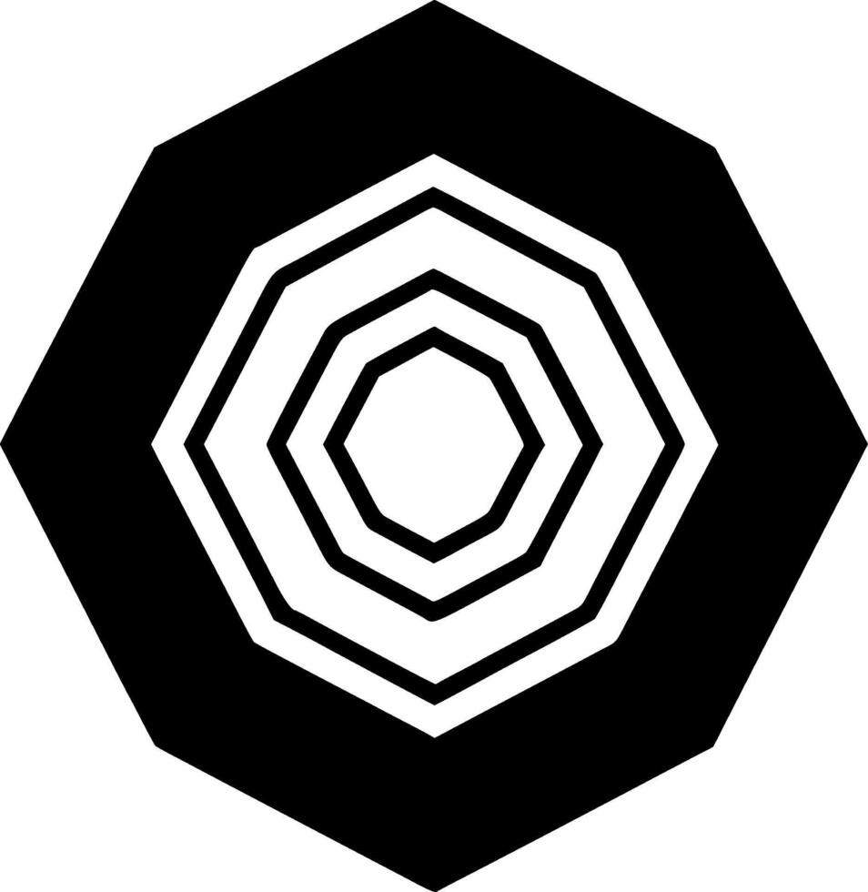 Octagon - High Quality Logo - illustration ideal for T-shirt graphic vector