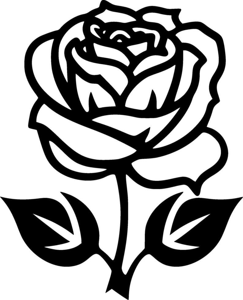 Rosa - alto calidad logo - ilustración ideal para camiseta gráfico vector