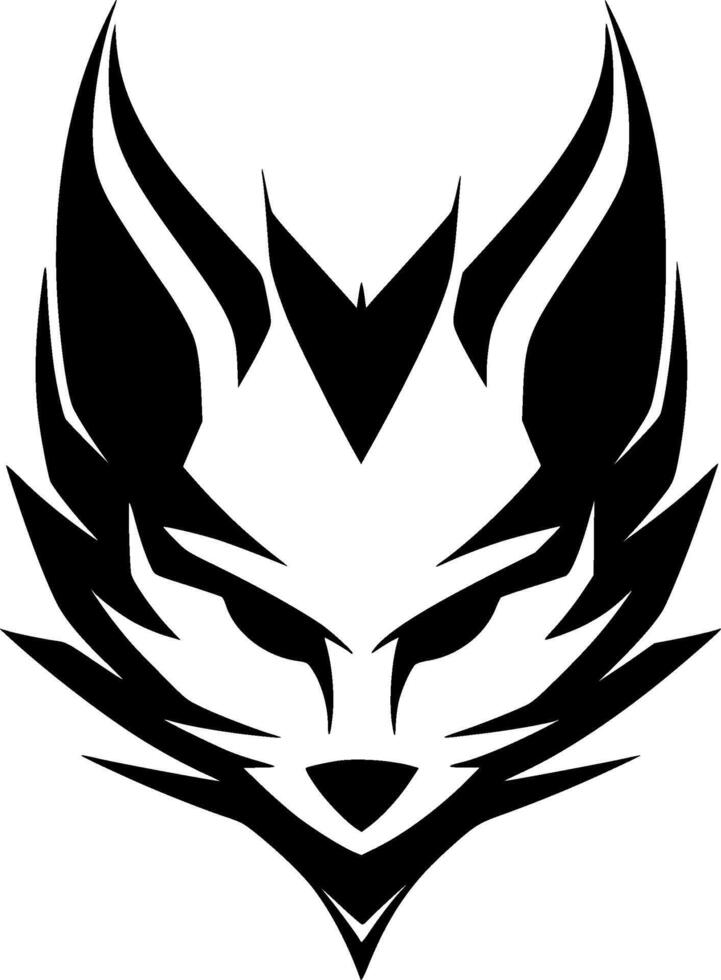 Fox - Minimalist and Flat Logo - illustration vector