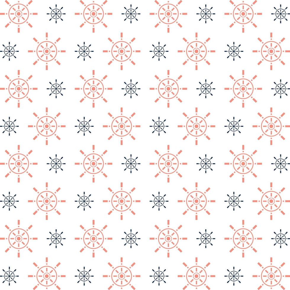Ship outstanding trendy multicolor repeating pattern illustration design vector