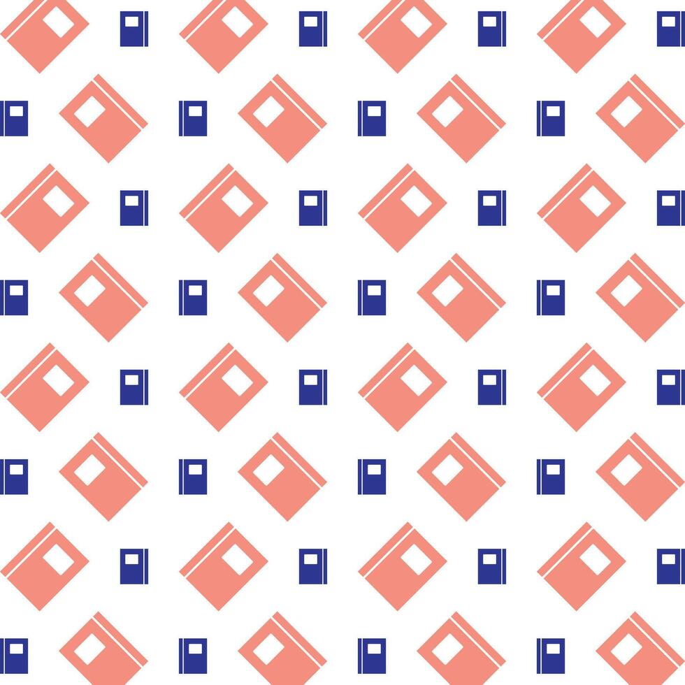 Book outstanding trendy multicolor repeating pattern illustration design vector