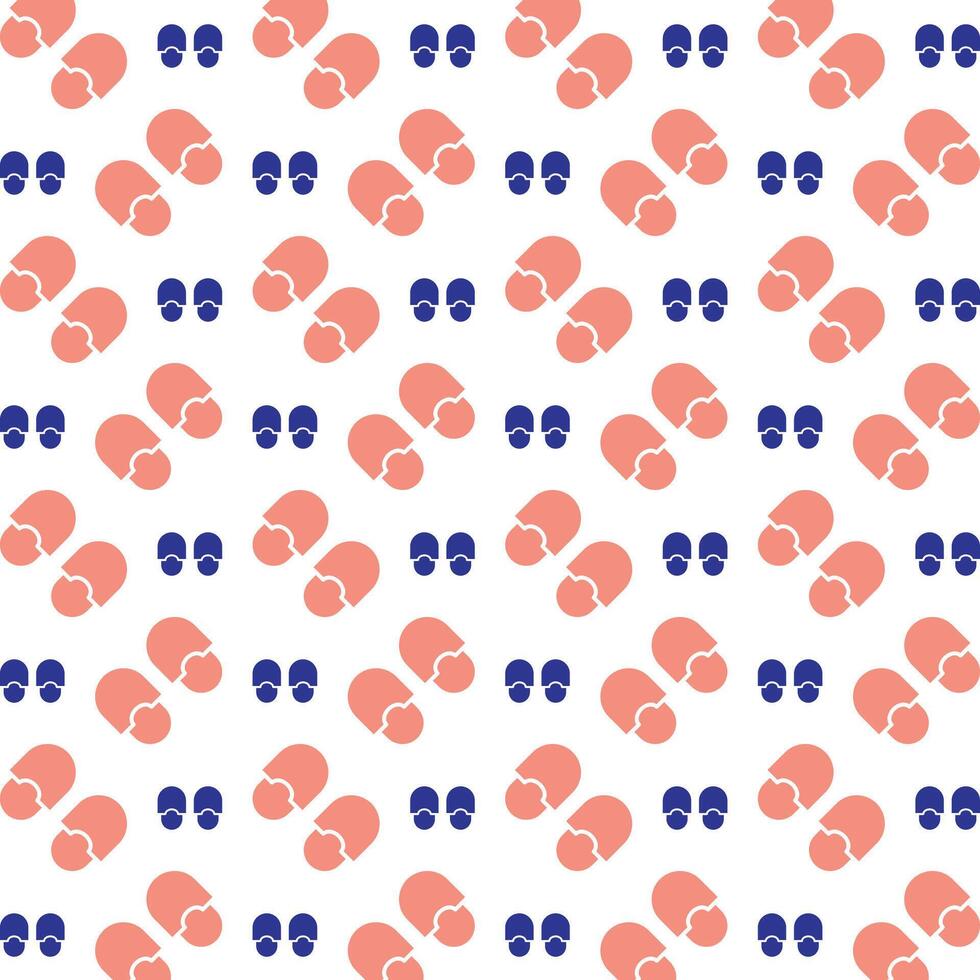 Sandal outstanding trendy multicolor repeating pattern illustration design vector