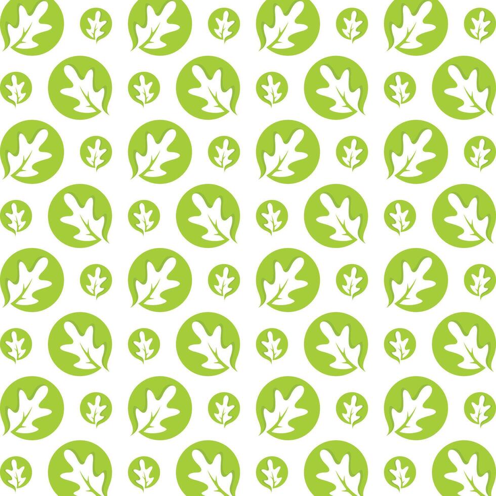 Beautiful leaf notable trendy multicolor repeating pattern illustration background design vector