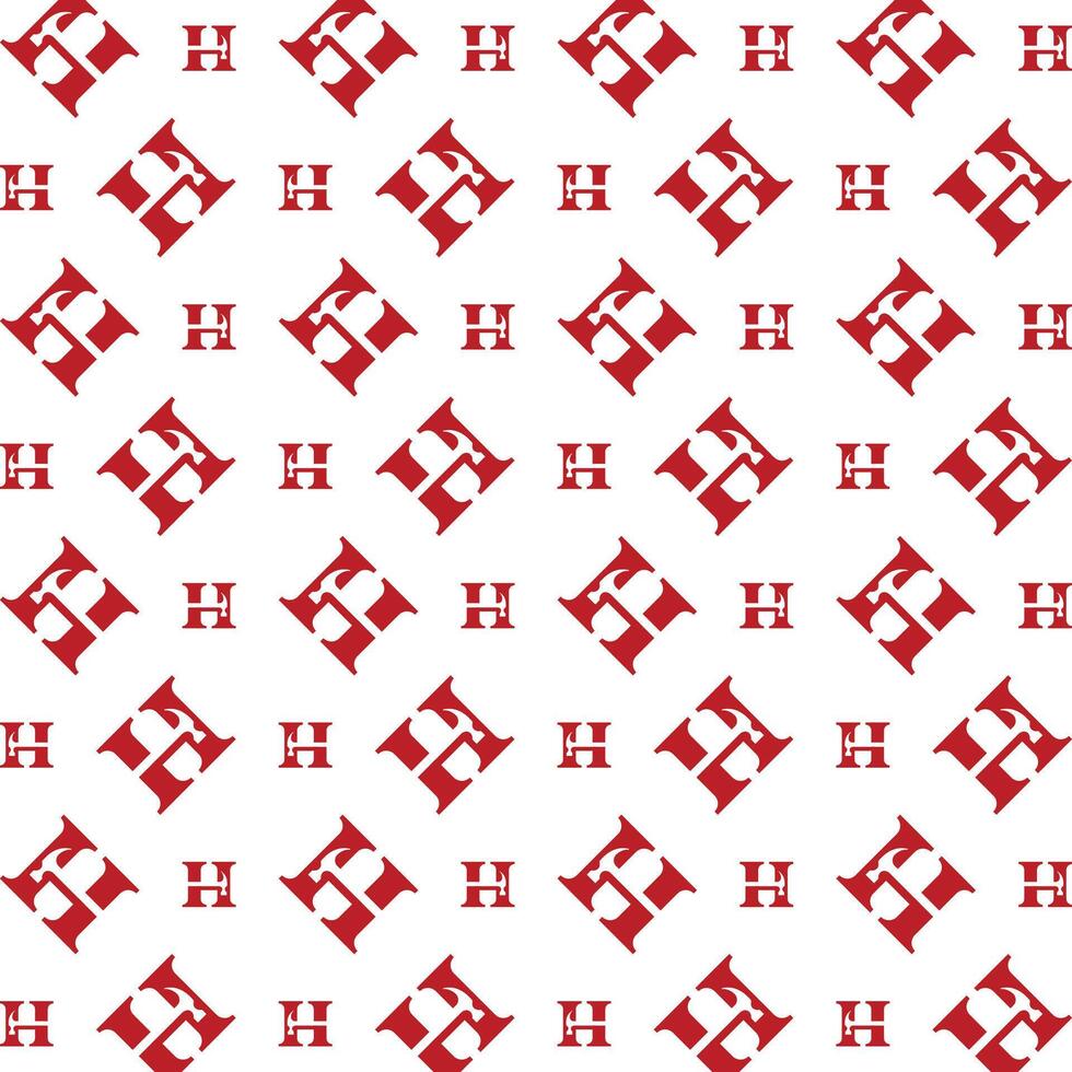 Hammer awful trendy multicolor repeating pattern illustration background design vector