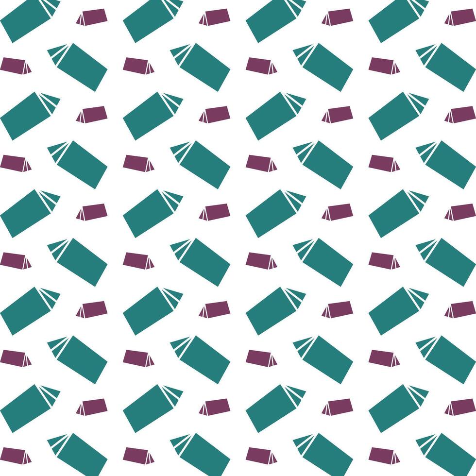 Camp miraculous trendy multicolor repeating pattern illustration design vector