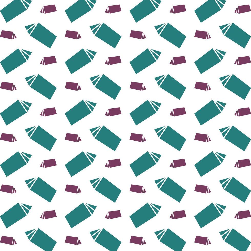 Camp miraculous trendy multicolor repeating pattern illustration design vector