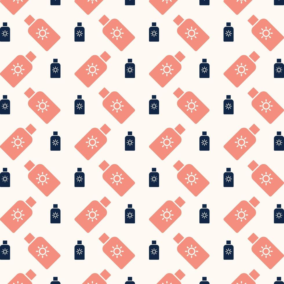 Lotion outstanding trendy multicolor repeating pattern illustration design vector