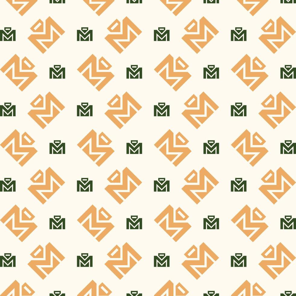 Suitcase noticeable trendy multicolor repeating pattern illustration background design vector