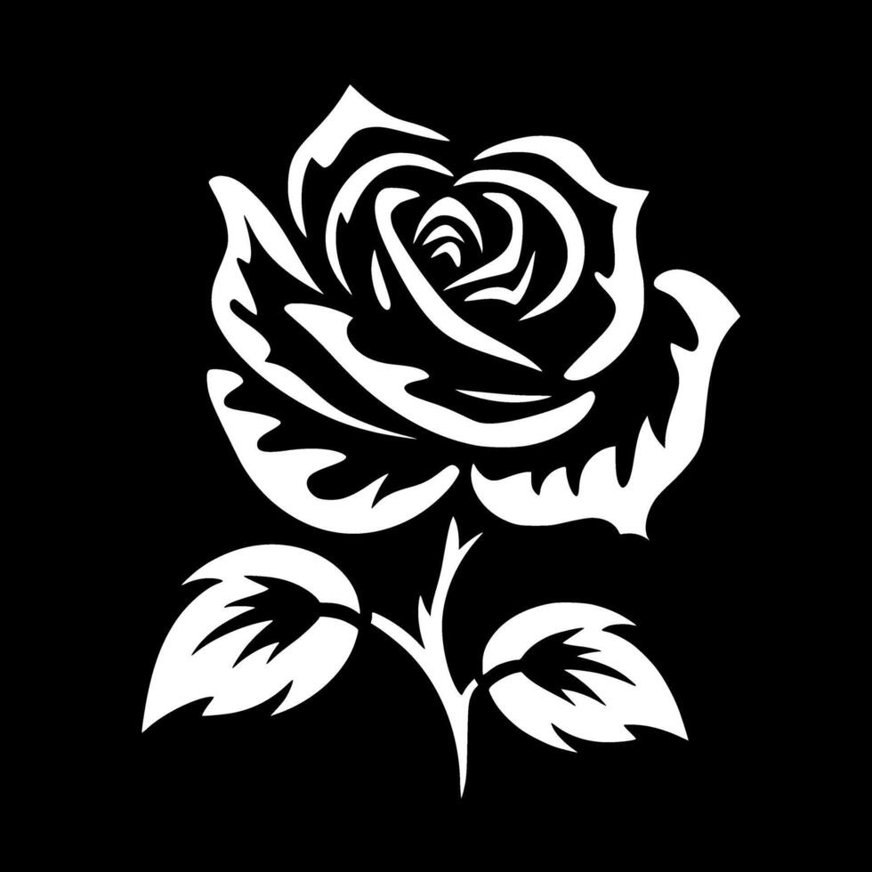 Flower - Minimalist and Flat Logo - illustration vector