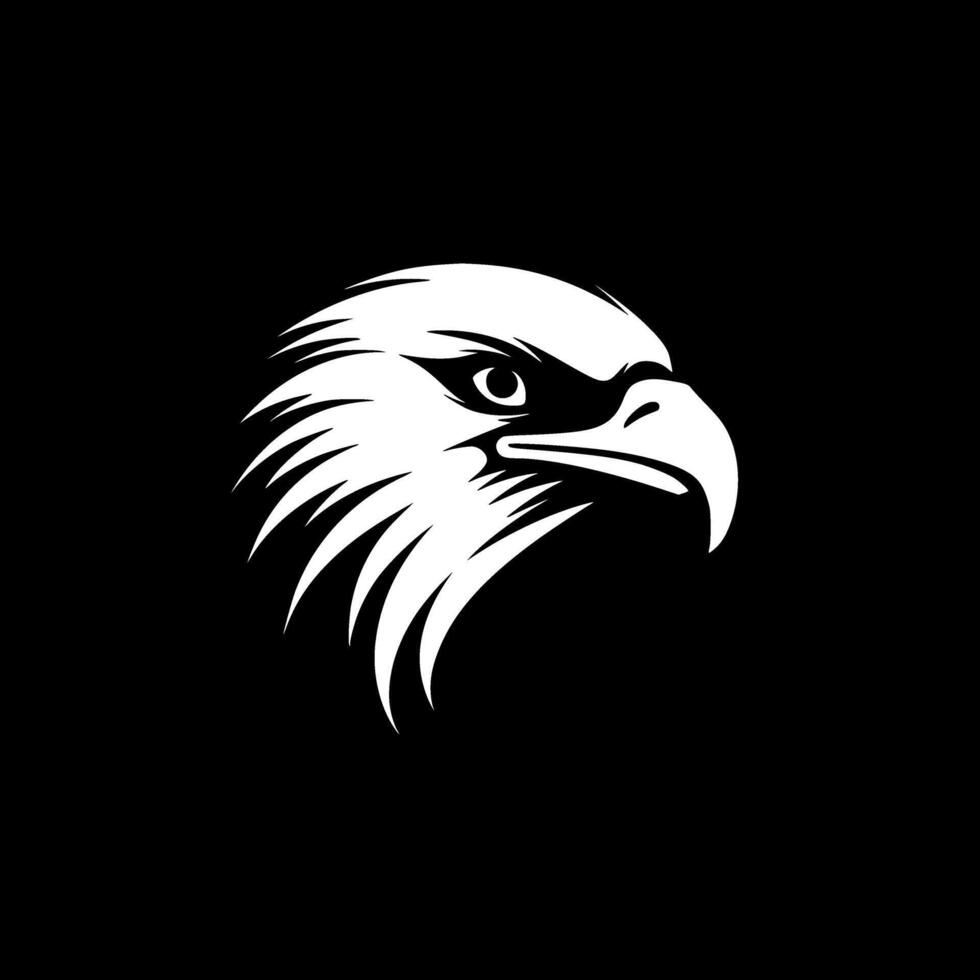 Eagle - Minimalist and Flat Logo - illustration vector