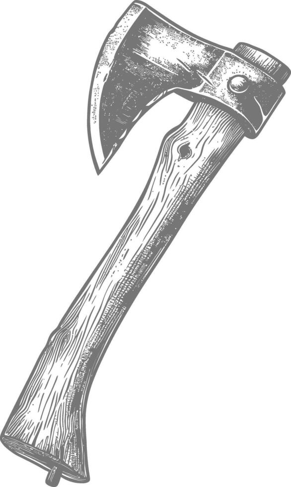 ax images using Old engraving style body black color only vector