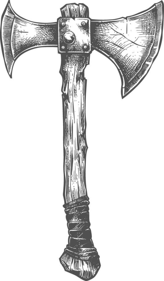 ax images using Old engraving style body black color only vector