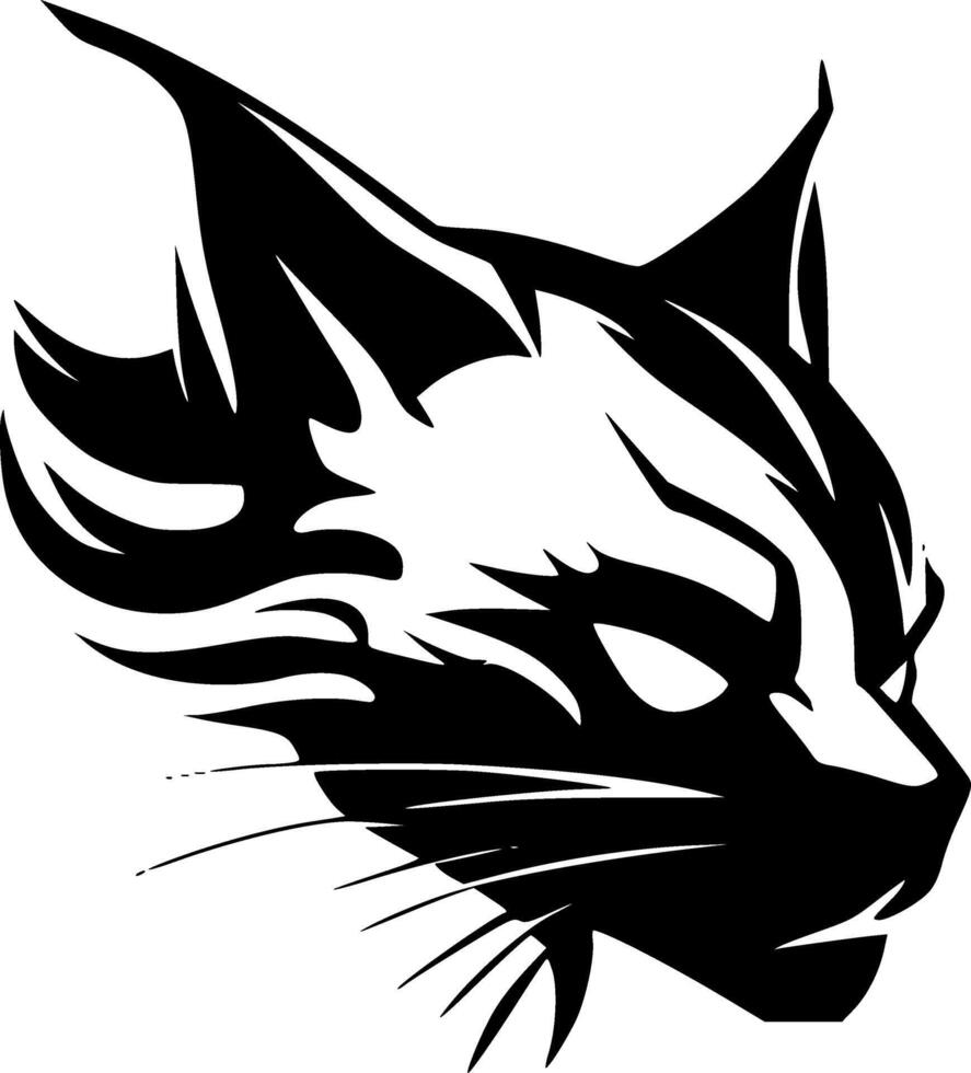 Wildcat - Minimalist and Flat Logo - illustration vector