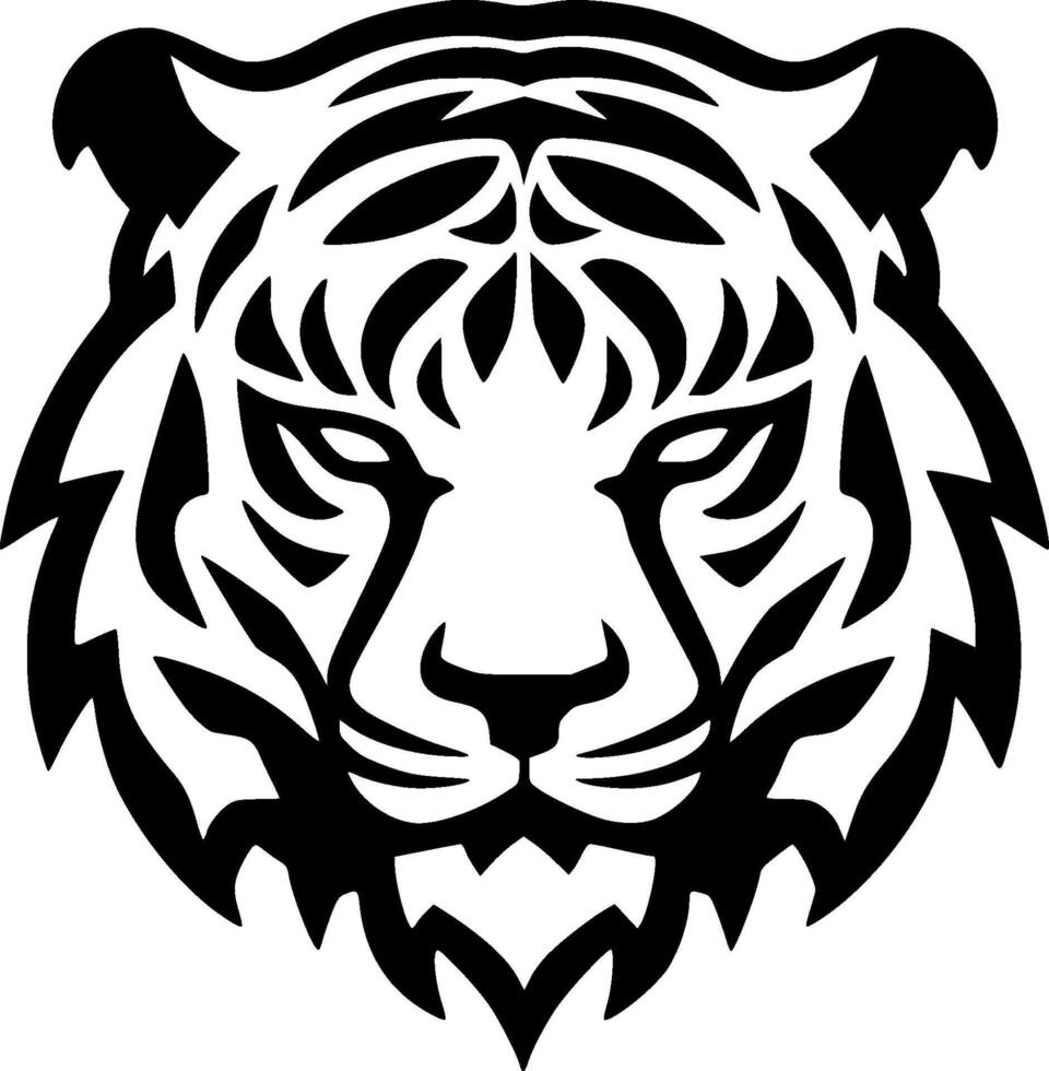 Tiger - High Quality Logo - illustration ideal for T-shirt graphic vector