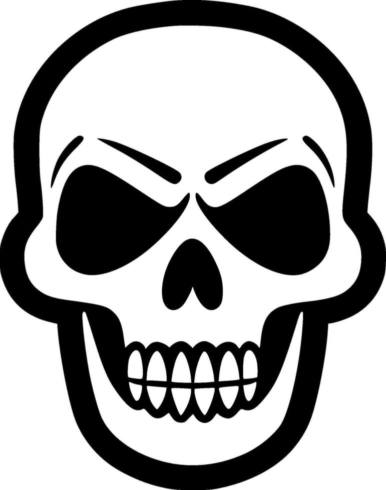 Skull - High Quality Logo - illustration ideal for T-shirt graphic vector