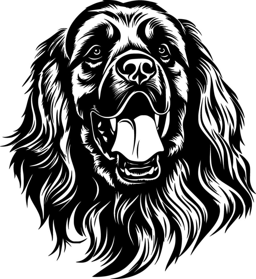 Leonberger - High Quality Logo - illustration ideal for T-shirt graphic vector