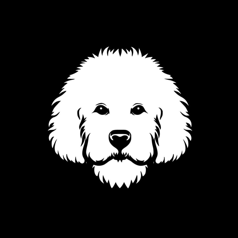 bichón frise - alto calidad logo - ilustración ideal para camiseta gráfico vector