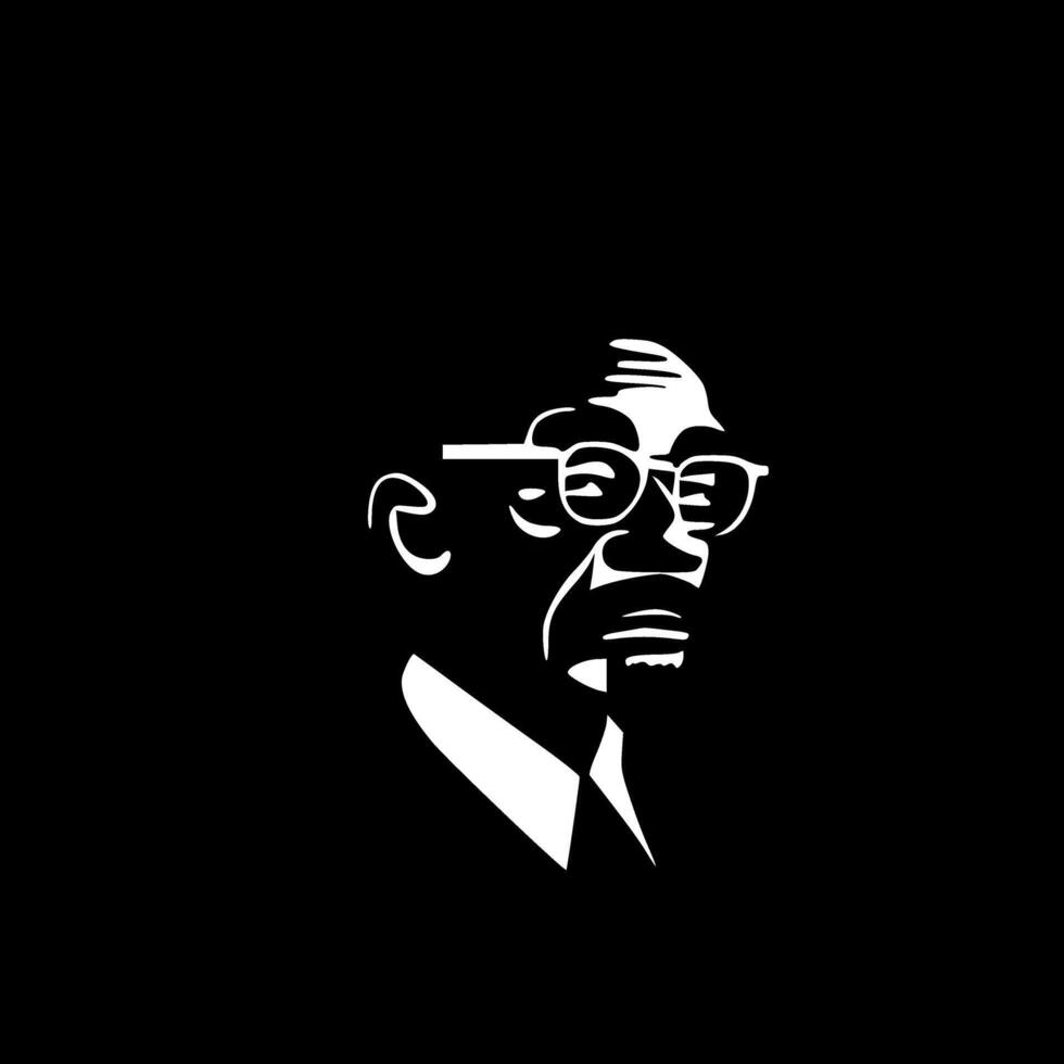 Black History, Minimalist and Simple Silhouette - illustration vector