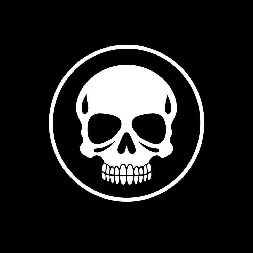 Skull - High Quality Logo - illustration ideal for T-shirt graphic vector