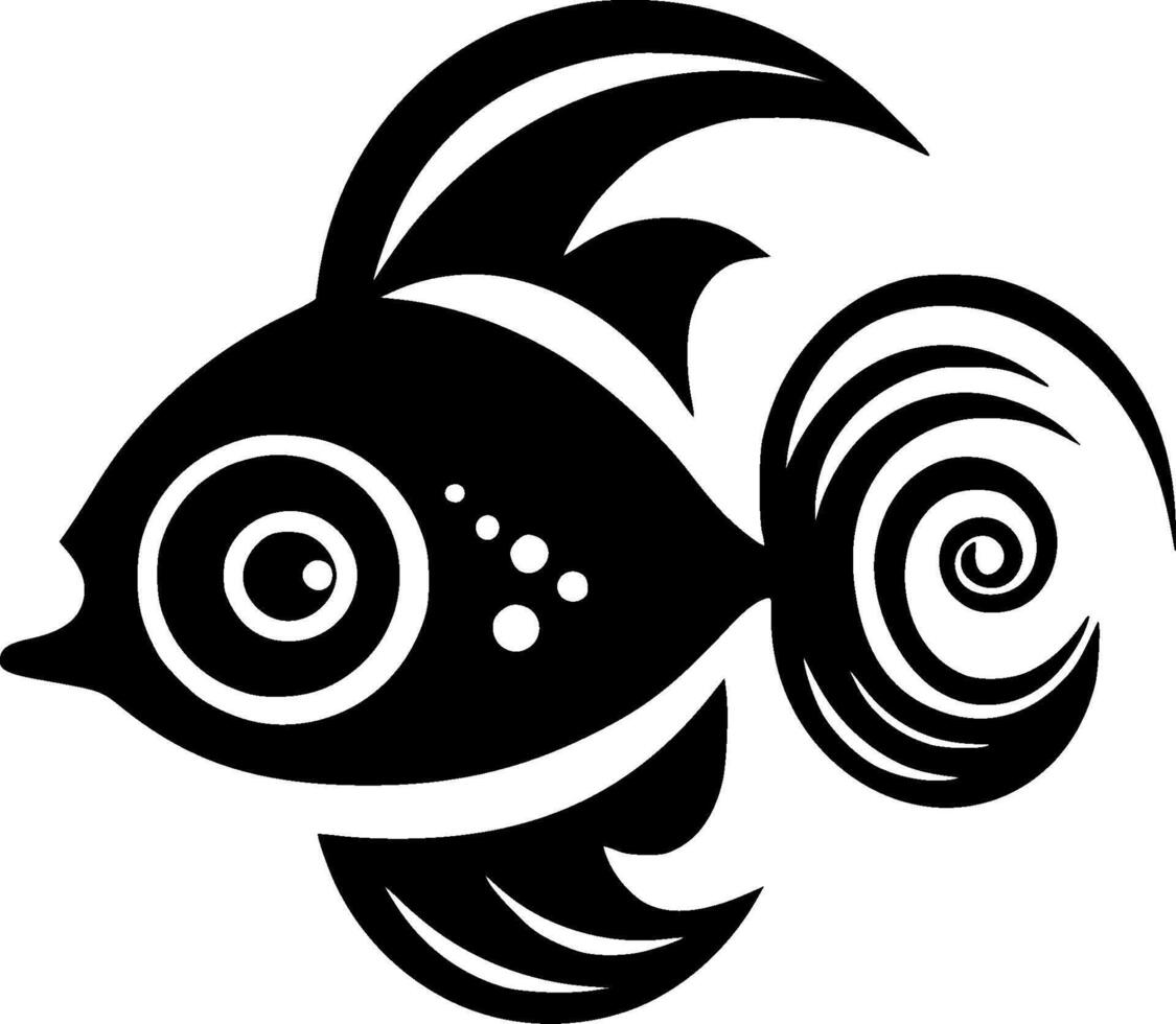 Fish - High Quality Logo - illustration ideal for T-shirt graphic vector