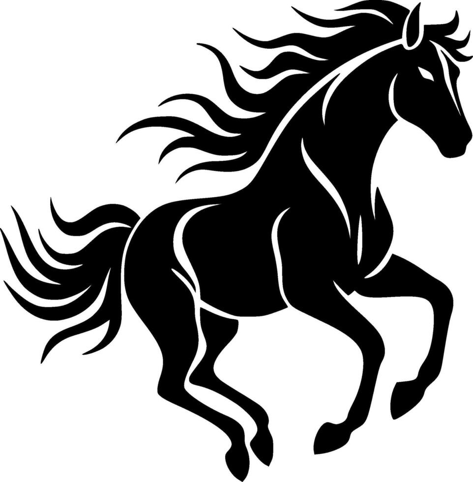 Horse - High Quality Logo - illustration ideal for T-shirt graphic vector
