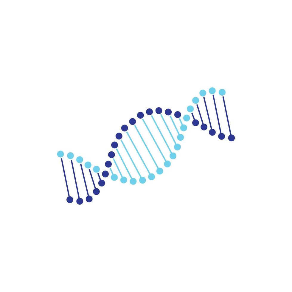 DNA Illustration Logo vector