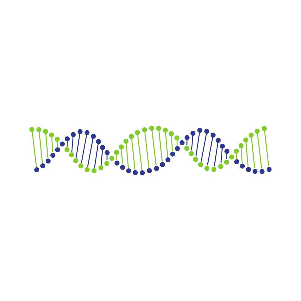 DNA Illustration Logo vector
