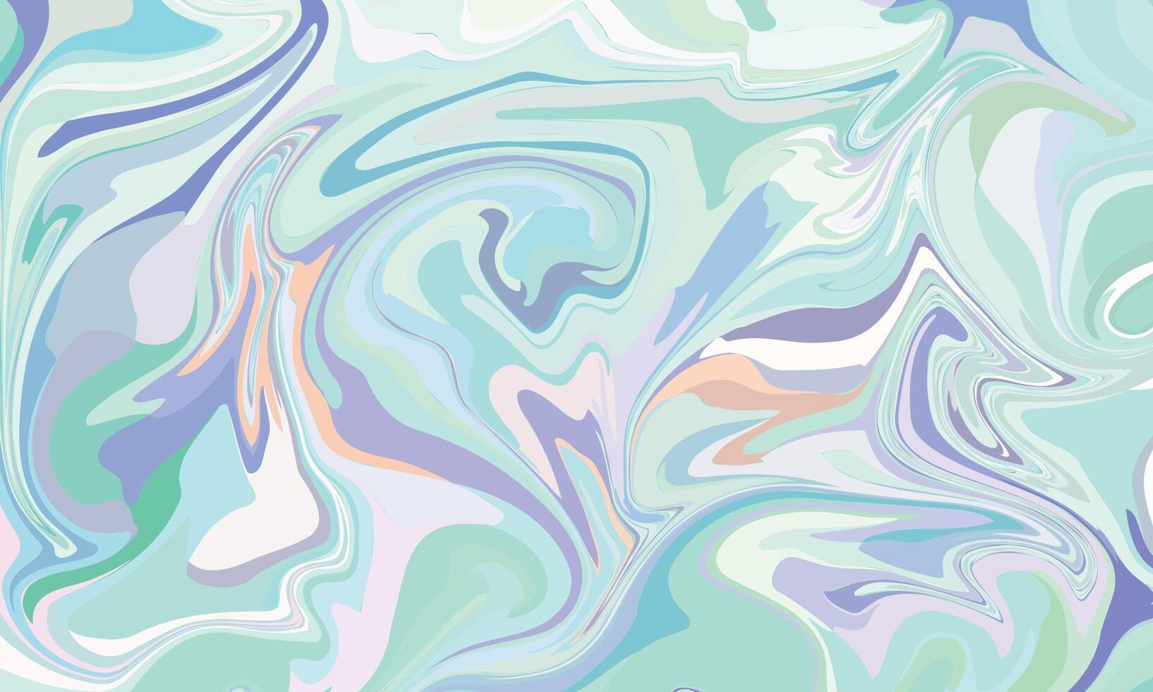 Multicolour colourful background in acrylic pouring vector