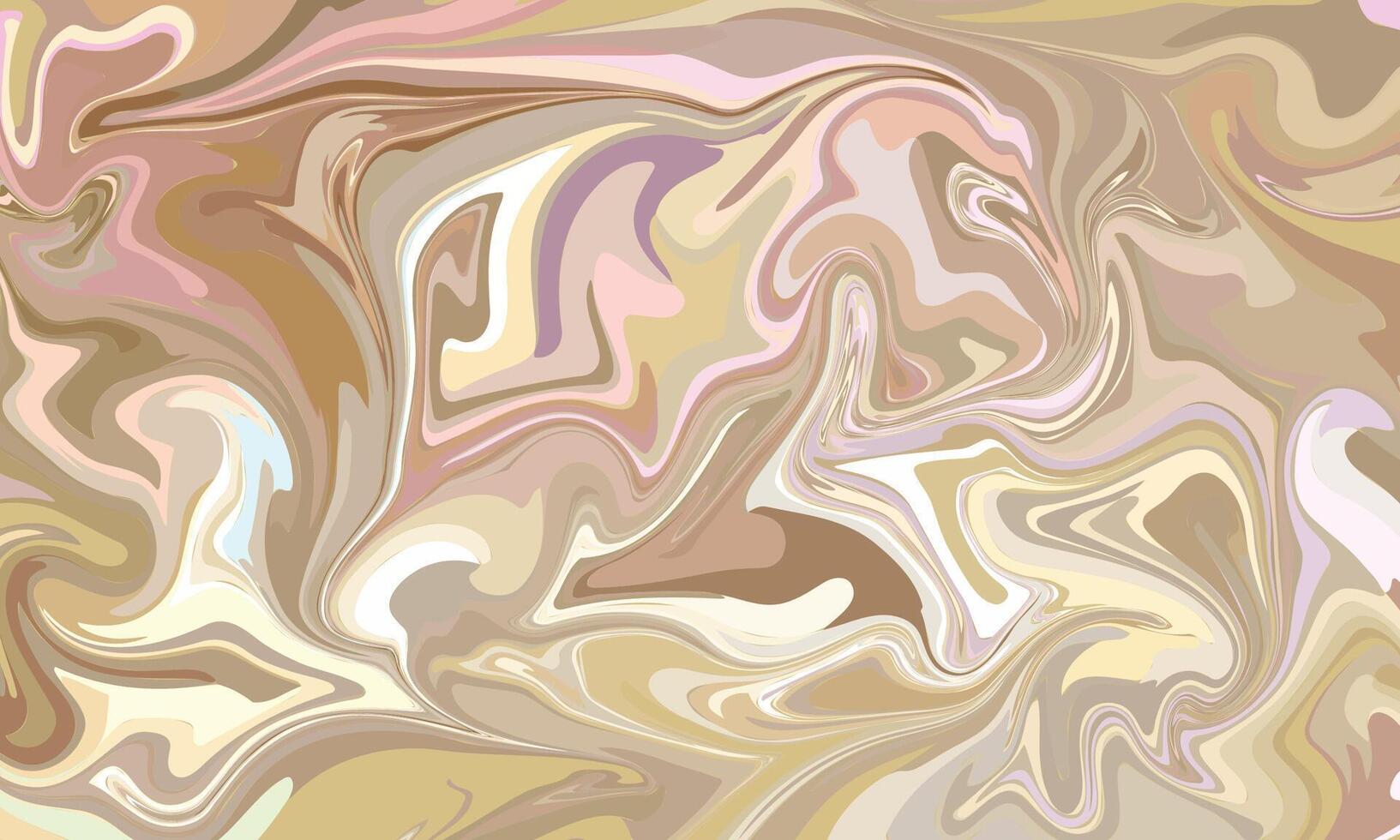 Multicolour colourful background in acrylic pouring vector