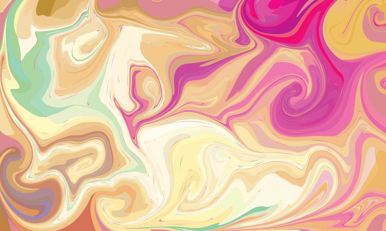 Multicolour colourful background in acrylic pouring vector