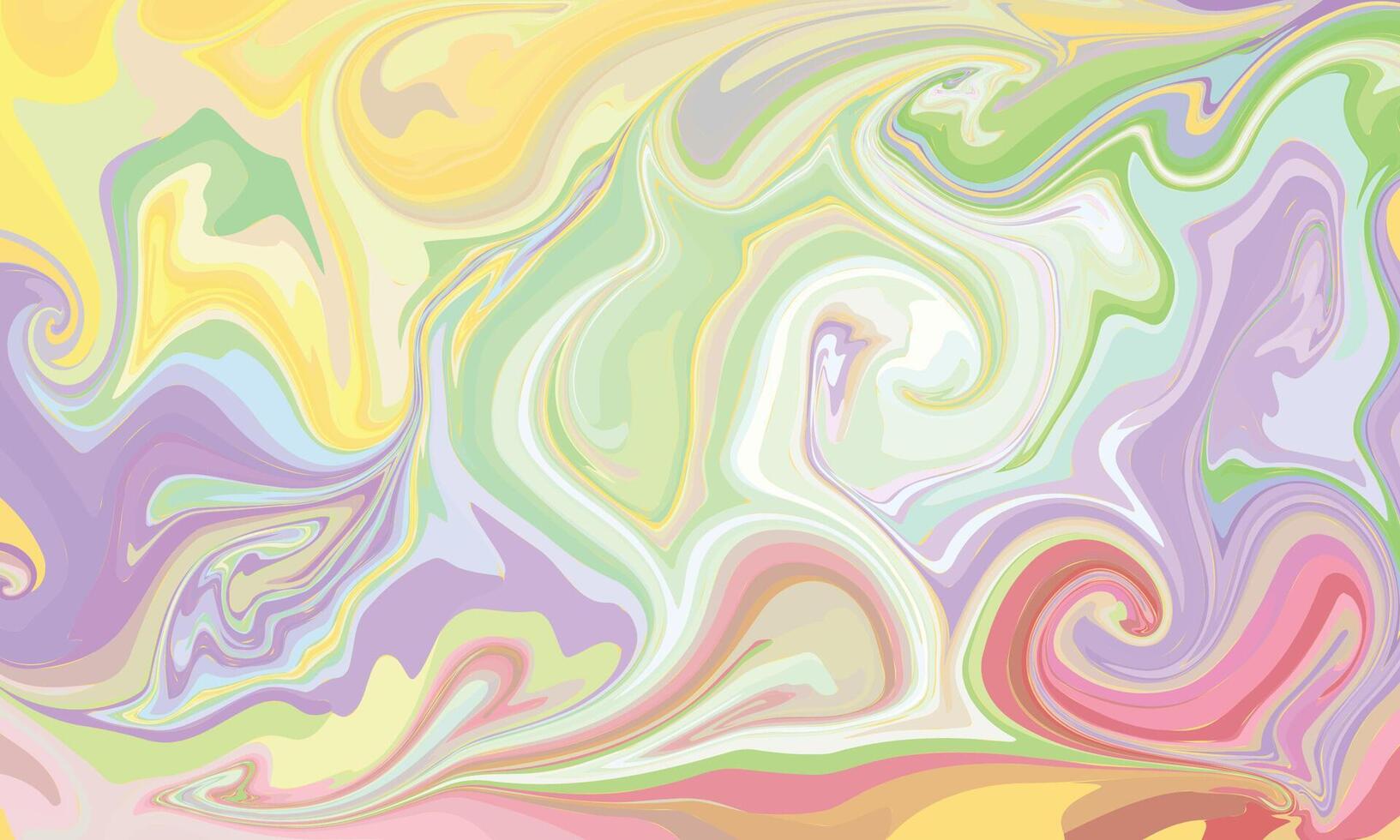 Multicolour colourful background in acrylic pouring vector