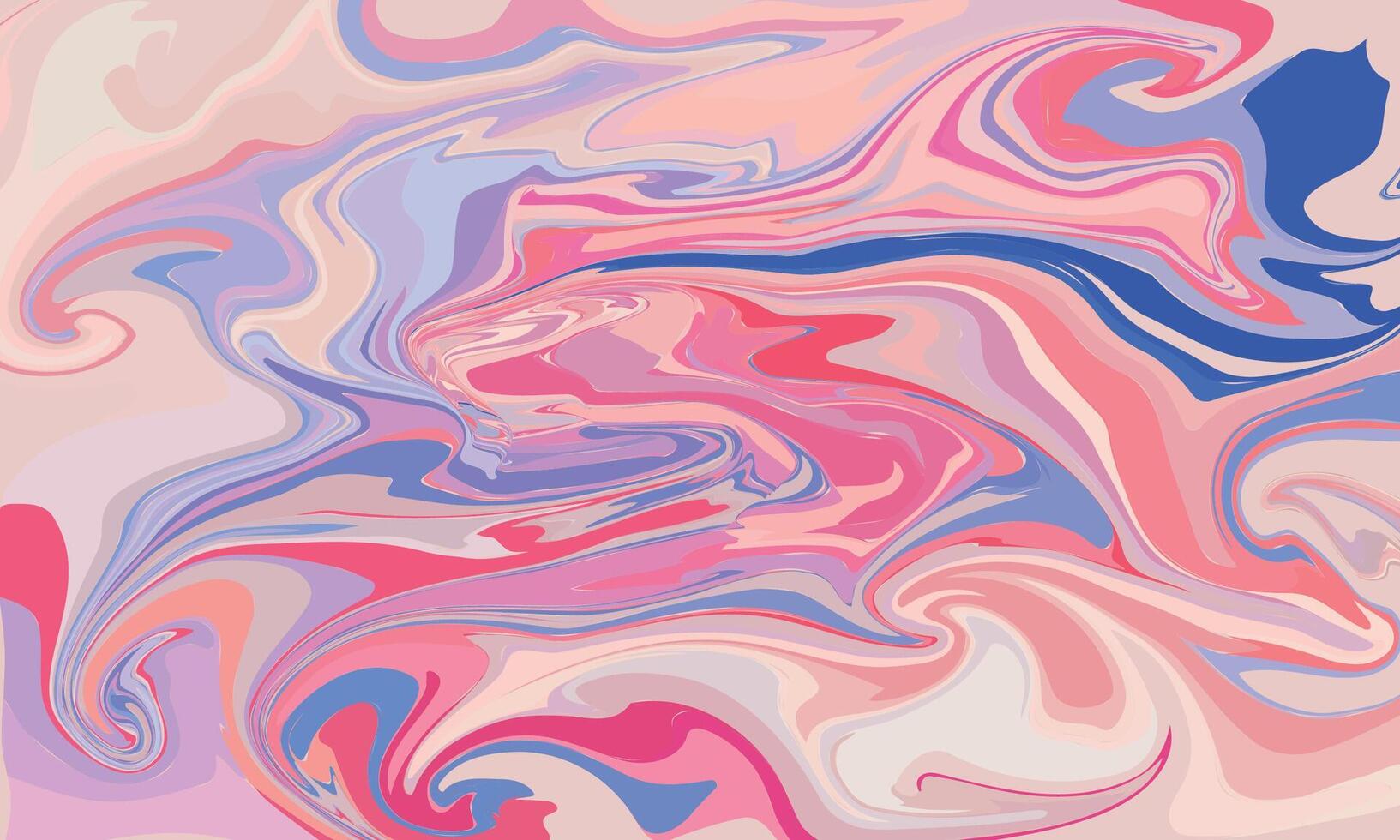 Multicolour colourful background in acrylic pouring vector