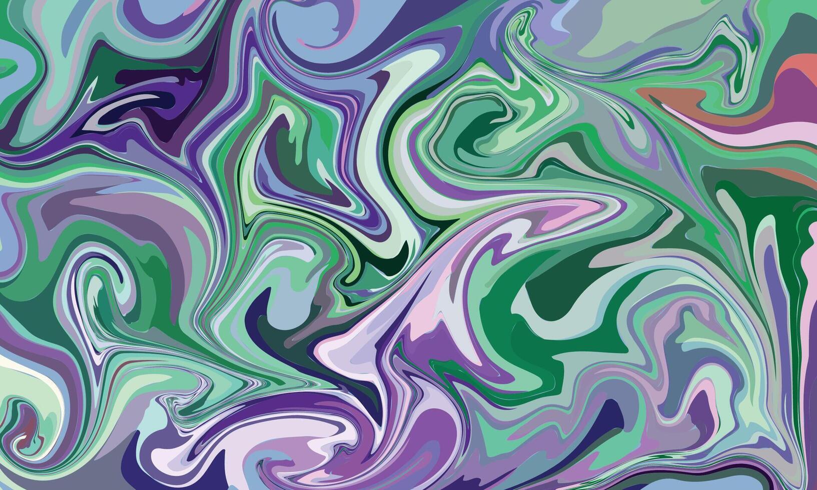 Multicolour colourful background in acrylic pouring vector