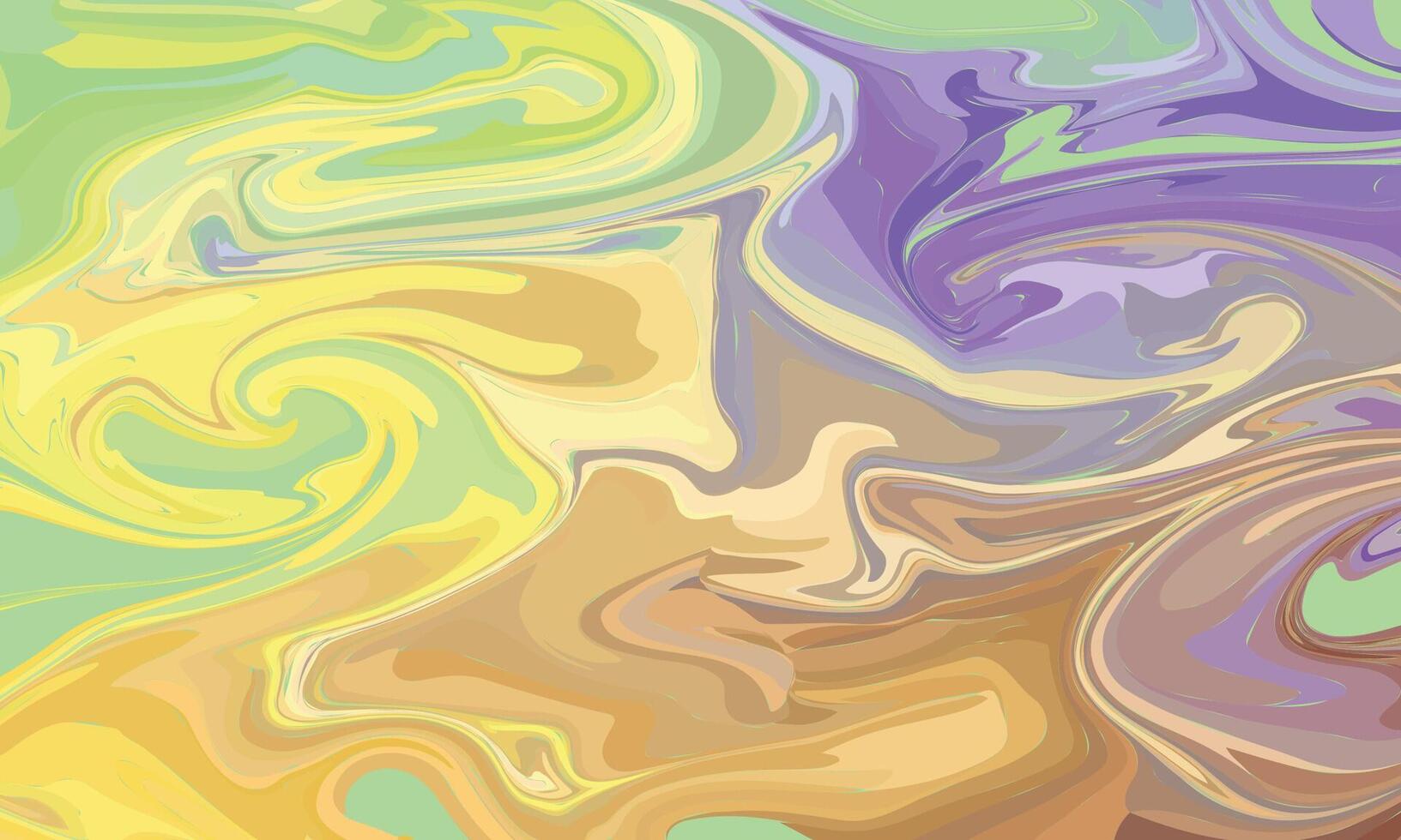 Multicolour colourful background in acrylic pouring vector