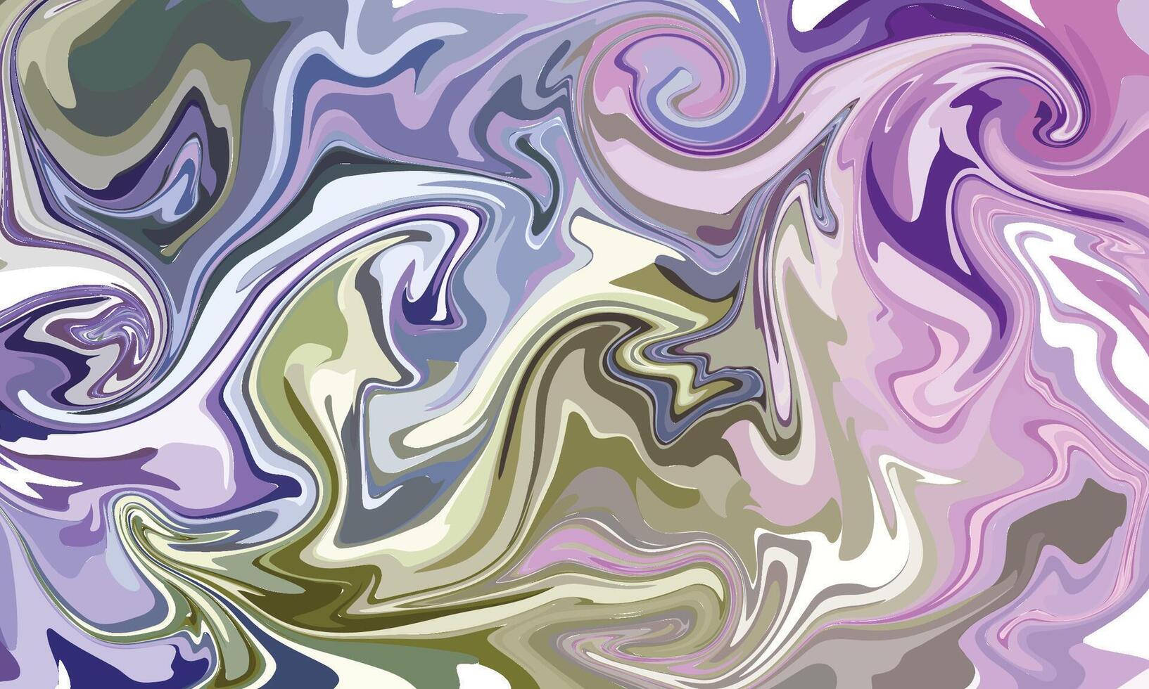Multicolour colourful background in acrylic pouring vector