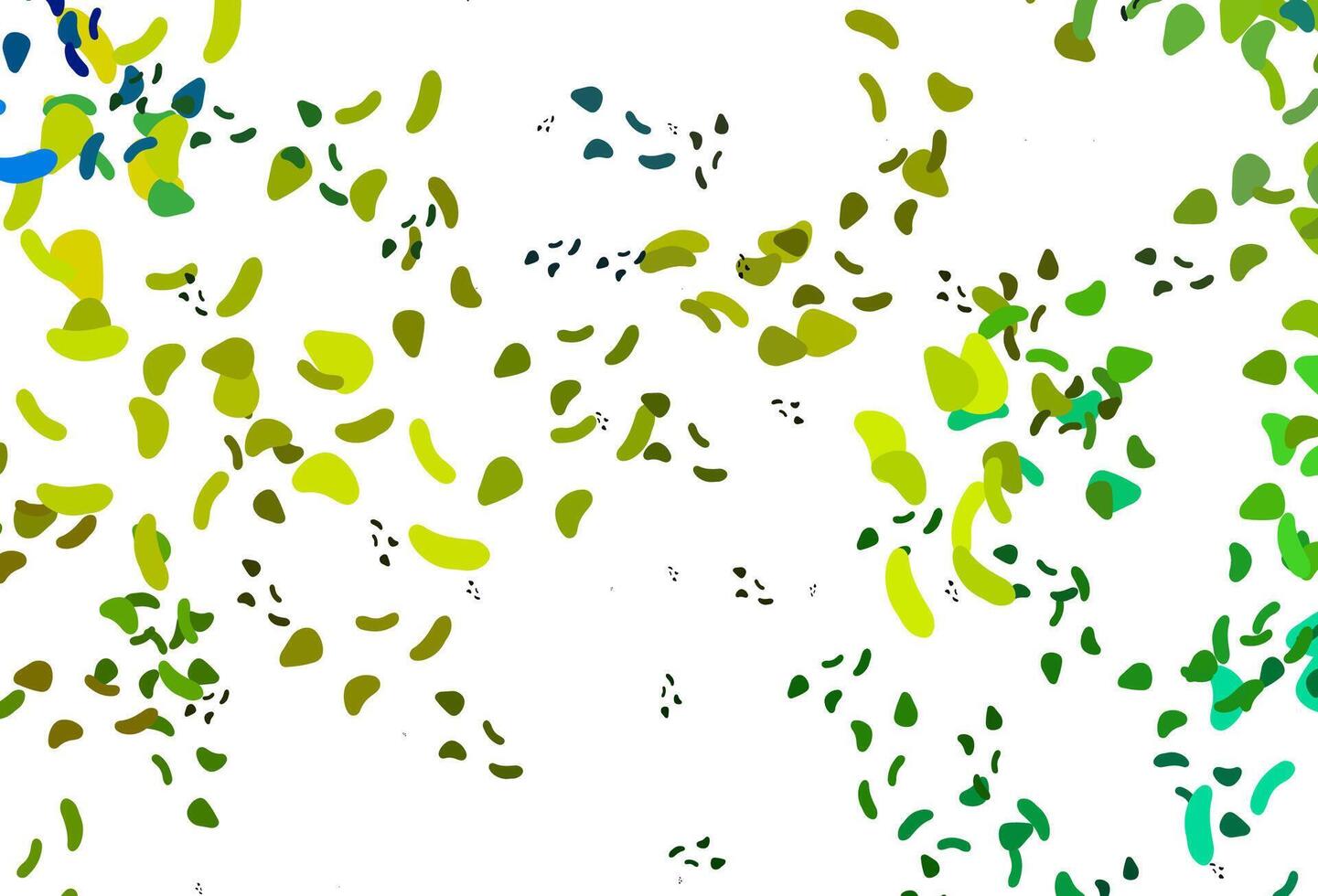 Light Blue, Yellow template with memphis shapes. vector