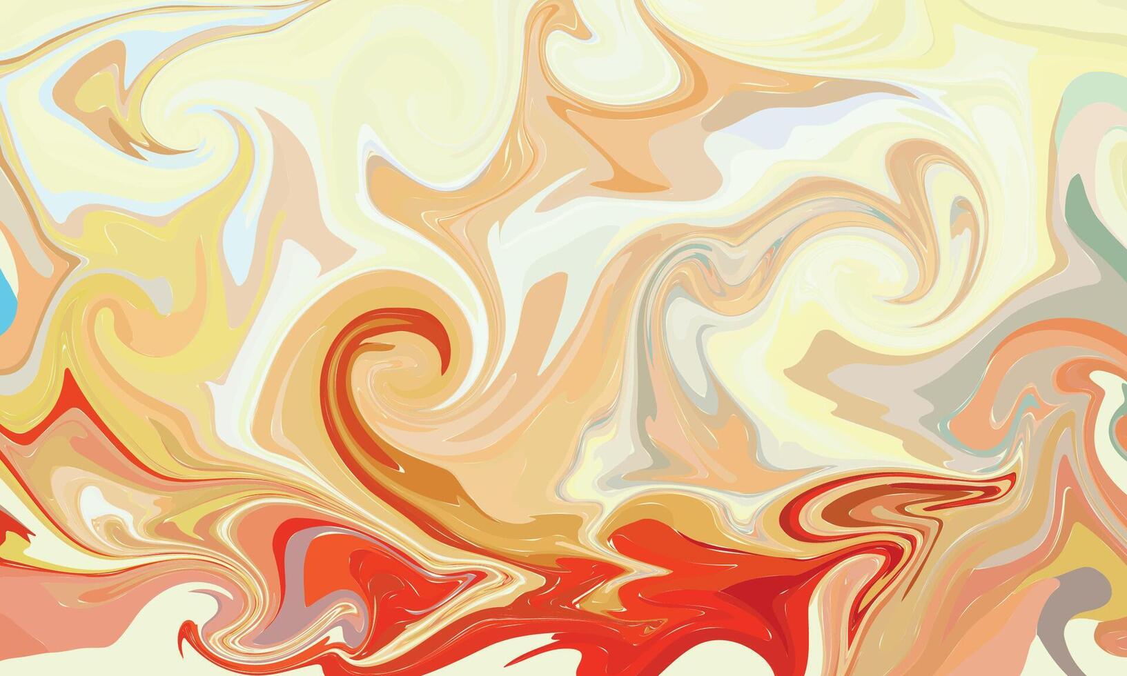 Multicolour colourful background in acrylic pouring vector