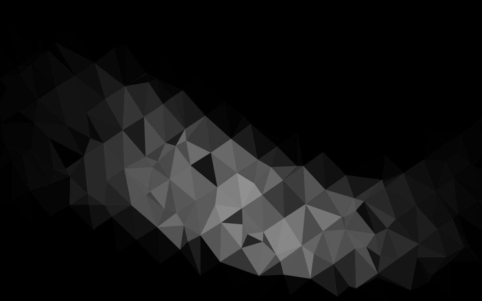 Dark Silver, Gray abstract mosaic backdrop. vector