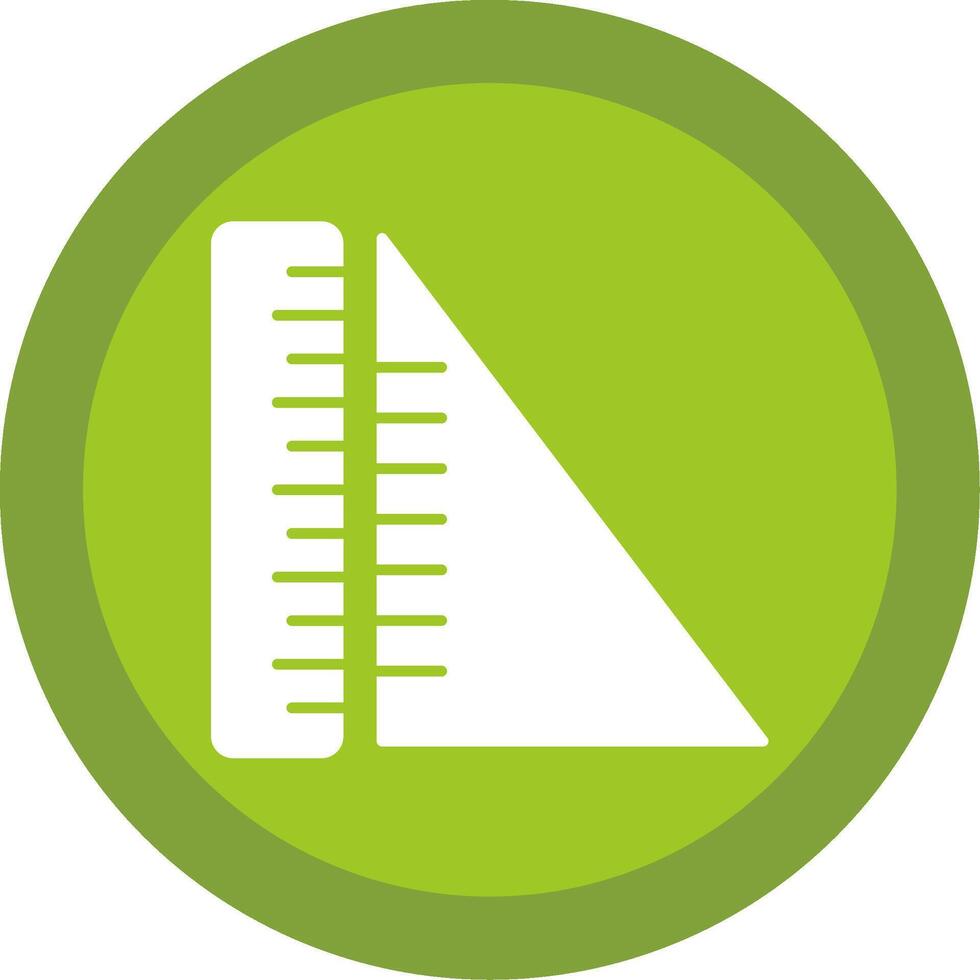 Geometry Glyph Multi Circle Icon vector